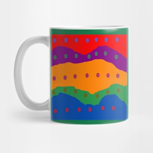 Exotic Cascade Pattern Mug